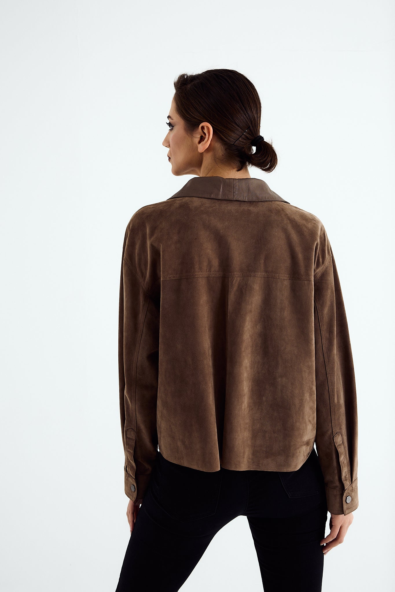 MAEVE Mink Suede Jacket