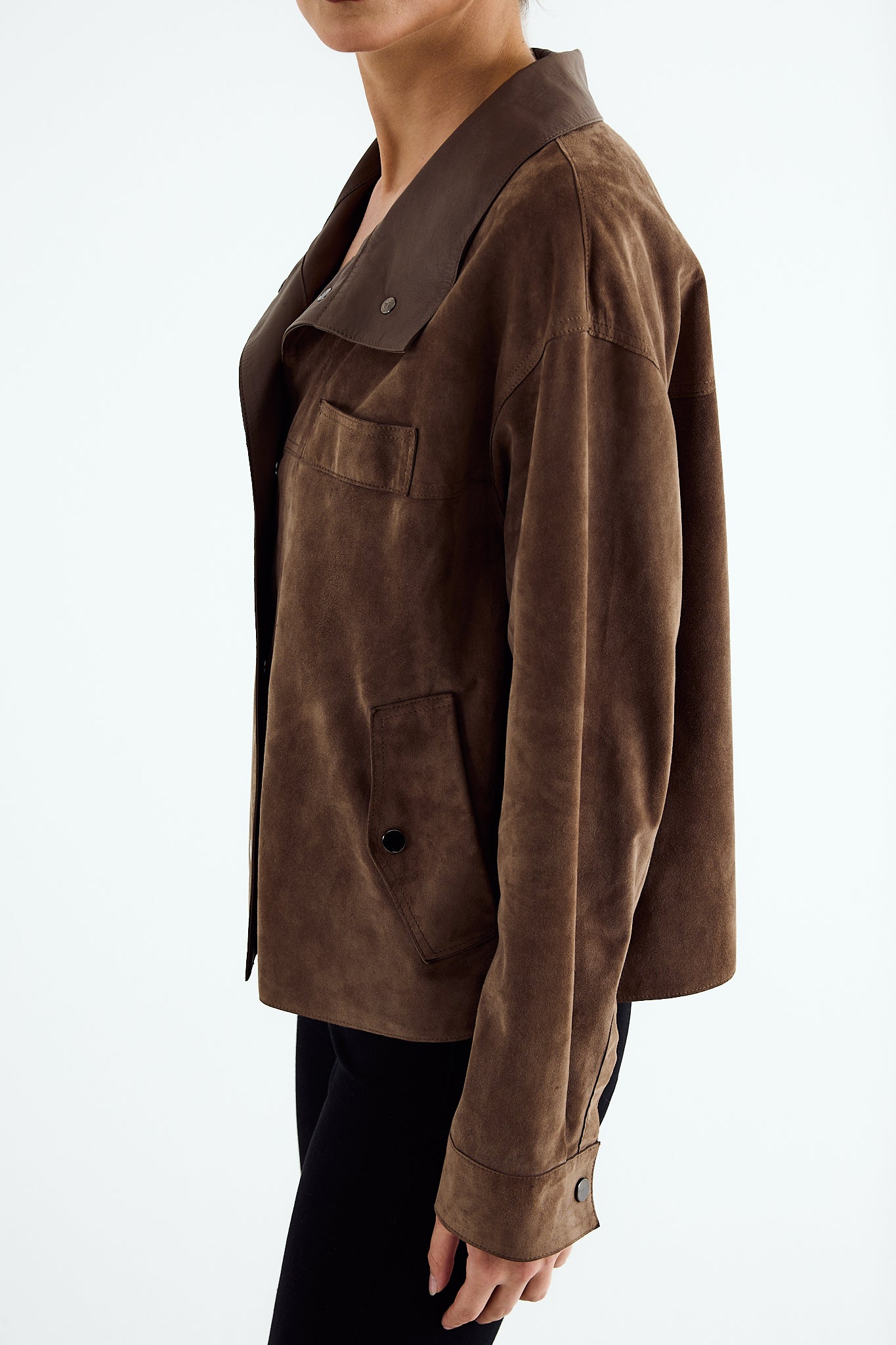 MAEVE Mink Suede Jacket
