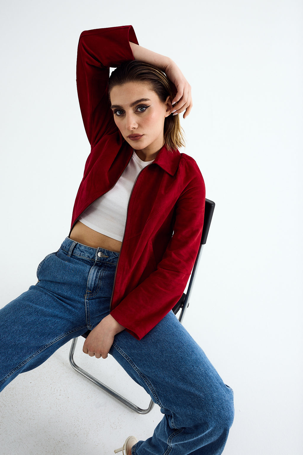 RUBY Ruby Suede Zip Jacket
