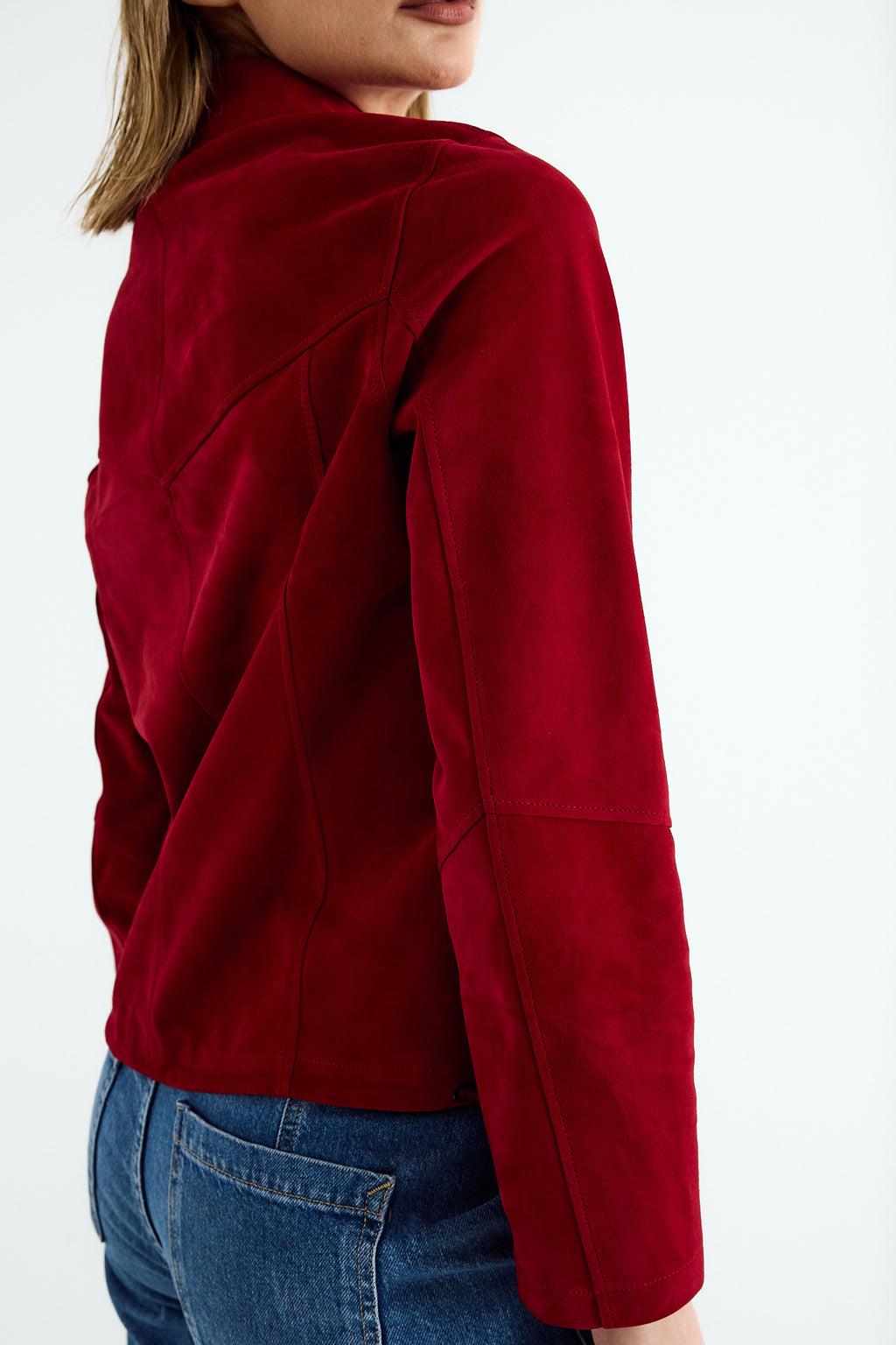 RUBY Ruby Suede Zip Jacket