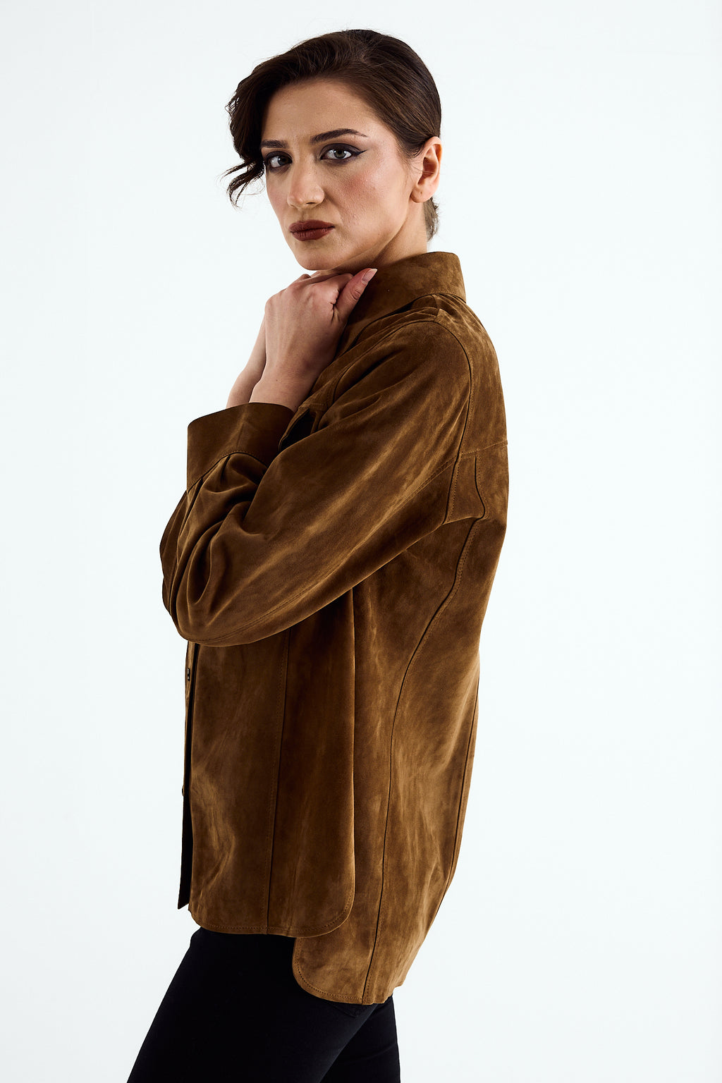 TESS Texas Suede Shirt Jacket