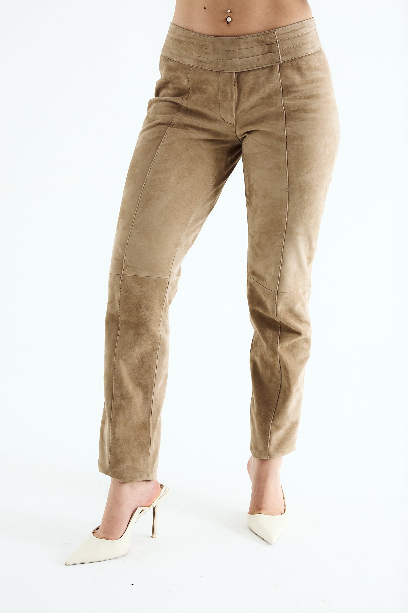 SIENA Mink Suede Pants
