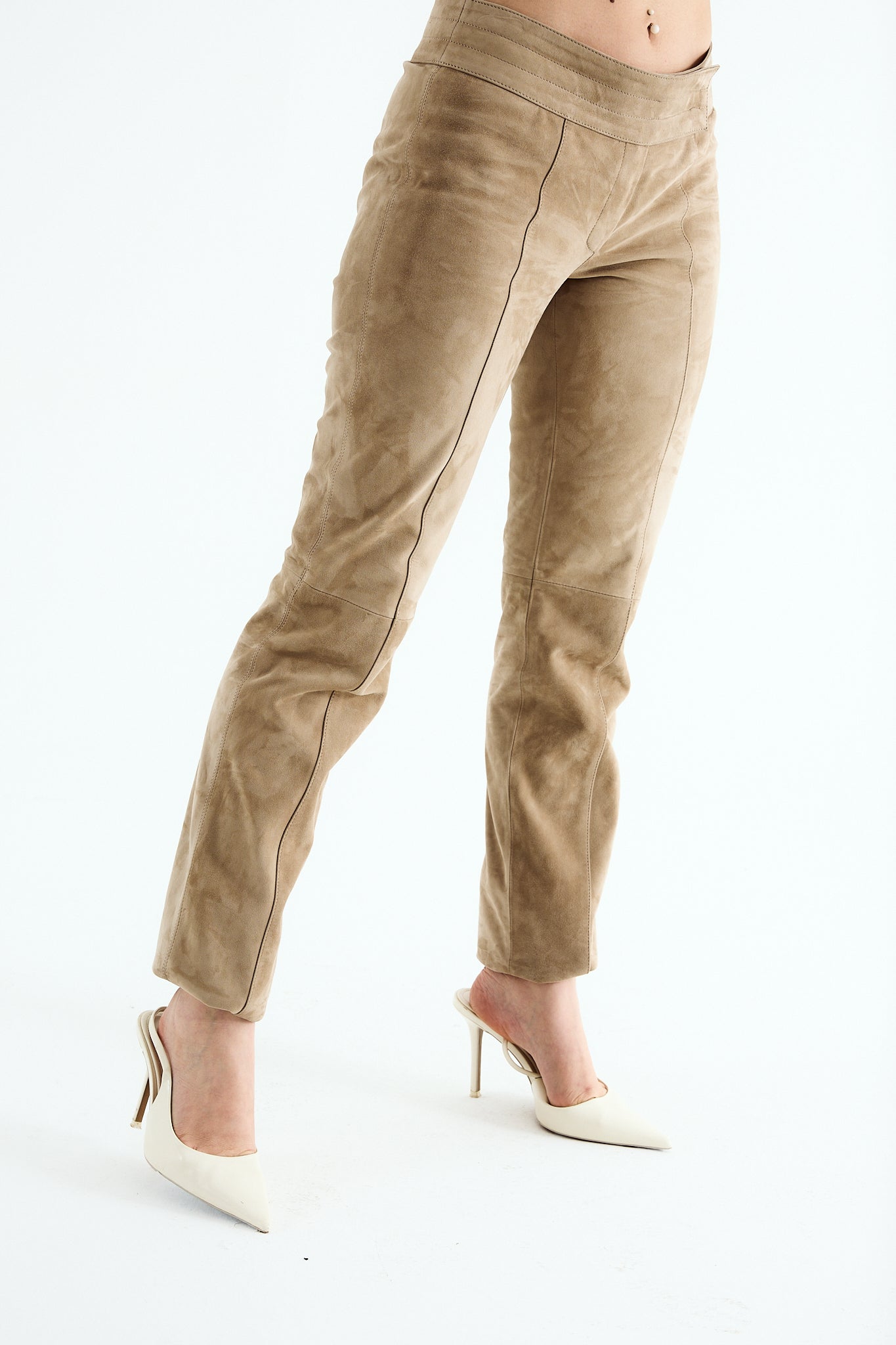 SIENA Mink Suede Pants