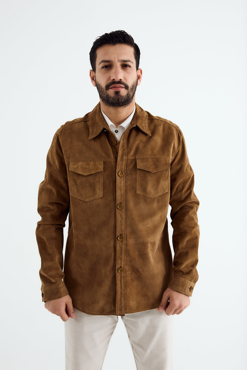 MARCO Suede Overshirt