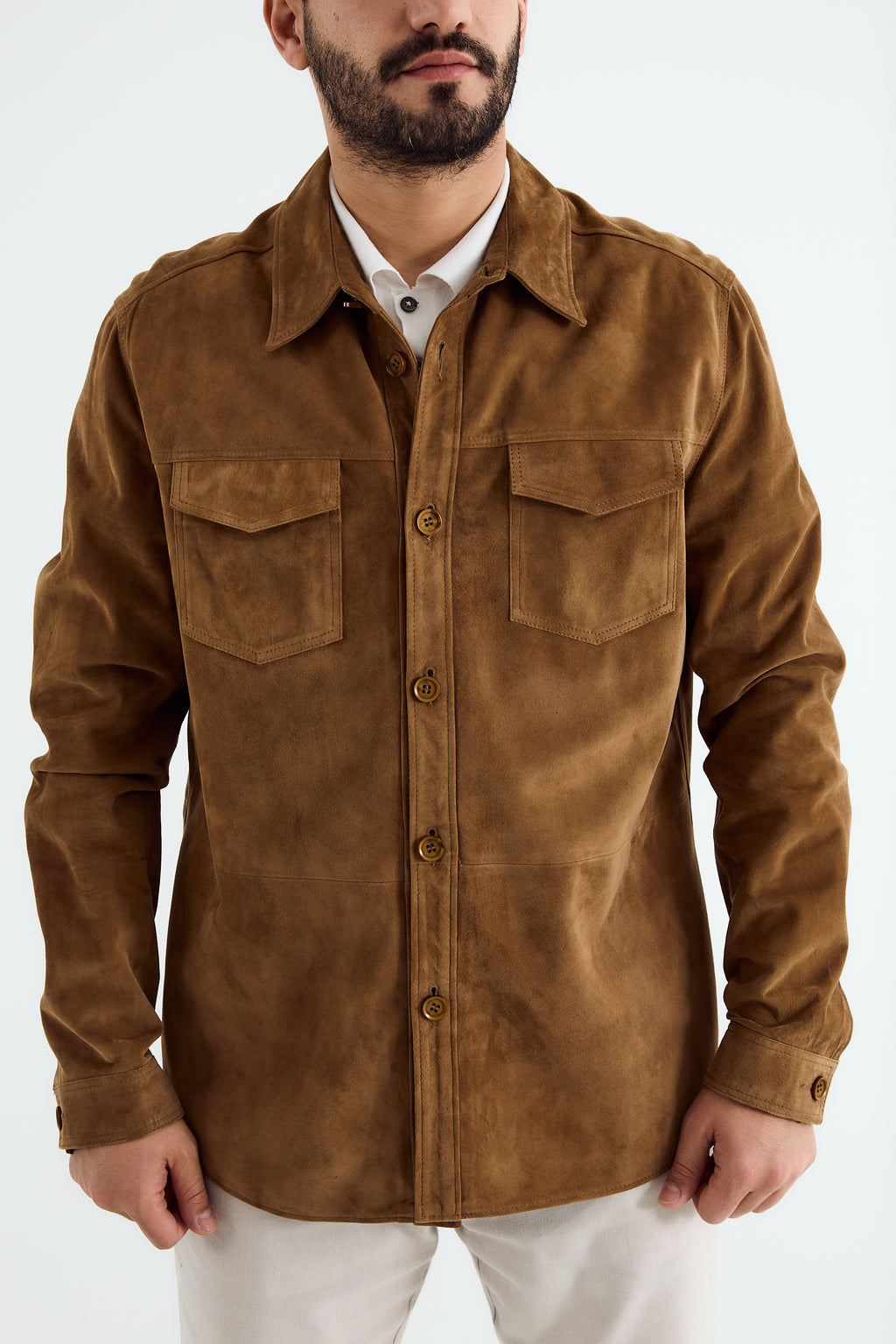 MARCO Suede Overshirt