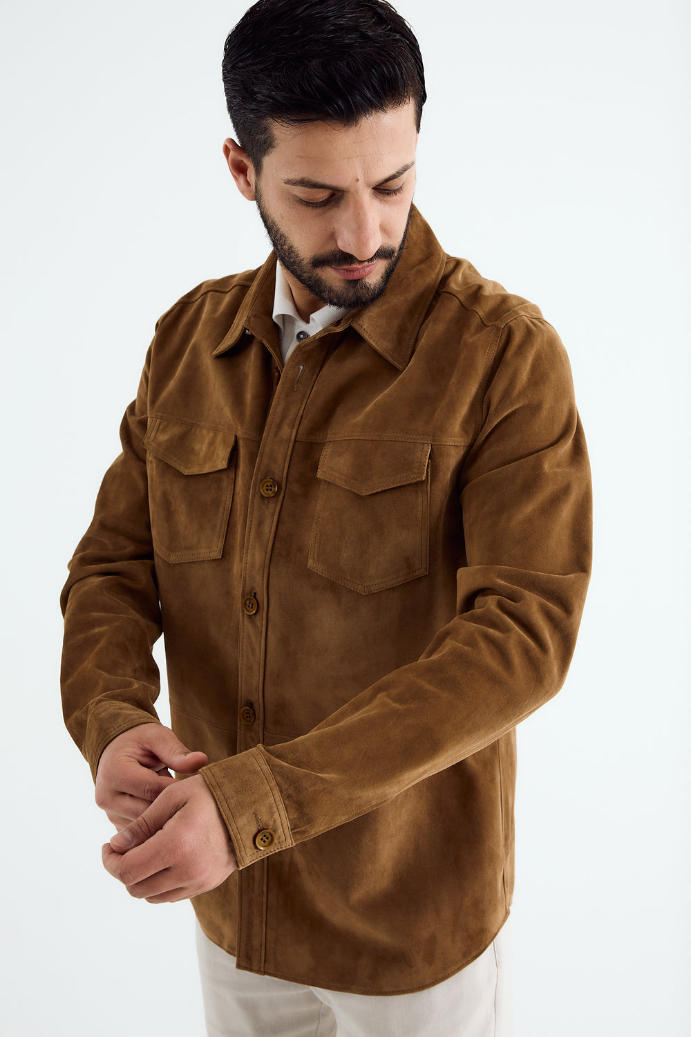 MARCO Suede Overshirt