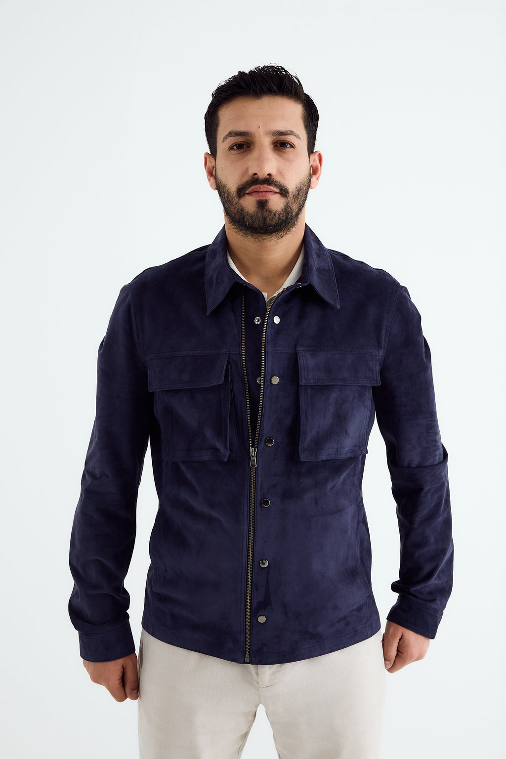 NICO Suede Utility Jacket
